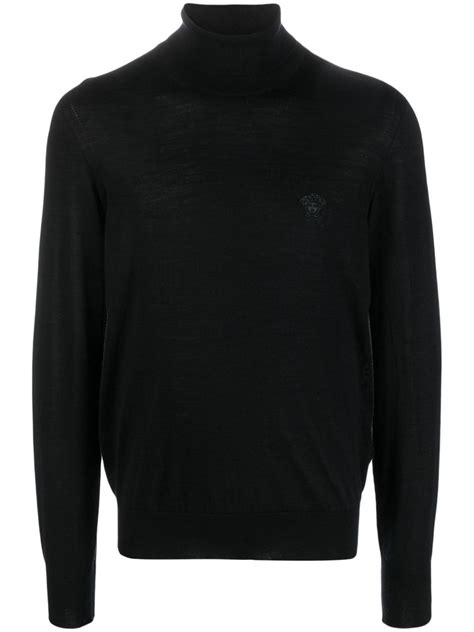 versace rollneck|versace jumper men's sale.